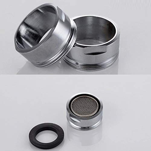VABNEER 5 piezas Filtro grifo de accesorios de grifo Difusor Filtro grifo de ahorro de agua con junta Para cocina y baño