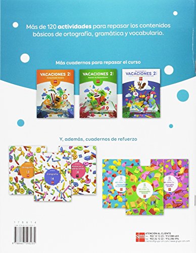 Vacaciones: repaso de Lengua. 2 Educación Primaria