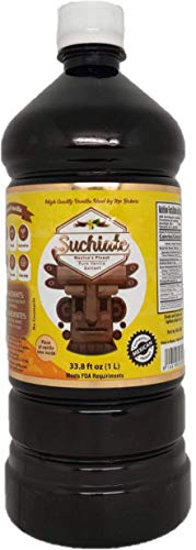 Vainilla pura Suchiate (1 litro) 32 oz | Vainilla Mexicana para hornear y postres | Hecho con Vainilla Real | Vainilla Mexicana