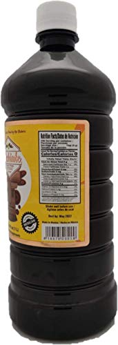 Vainilla pura Suchiate (1 litro) 32 oz | Vainilla Mexicana para hornear y postres | Hecho con Vainilla Real | Vainilla Mexicana