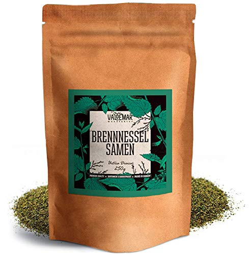 Valdemar Manufaktur Premium BRENNNESSEL-Samen - Paquete de pesca (250 g)