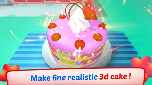 Valentine Love Cake Maker 3D