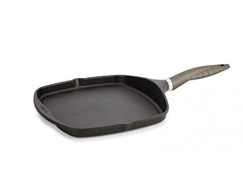 Valira 4194/15 Tecnoform - Plancha, 26 x 26 cm, color negro, MADE IN SPAIN