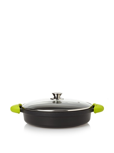 Valira Cazuelas - Cazuela Premium de 32 cm baja hecha en España, aluminio fundido con antiadherente reforzado, apta para inducción, incluye tapa y asas