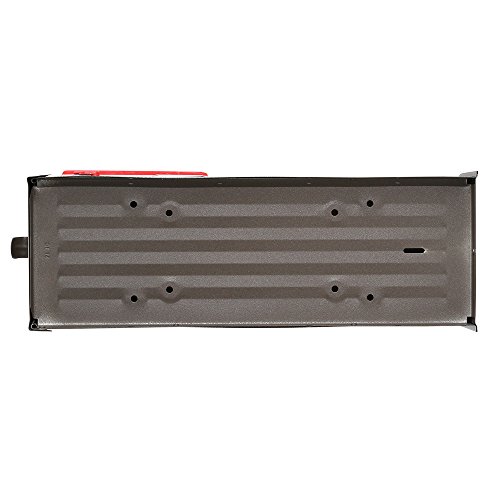 Vamundo ELITE - Buzón de acero, diseño de buzón americano, color bronce, tamaño T1