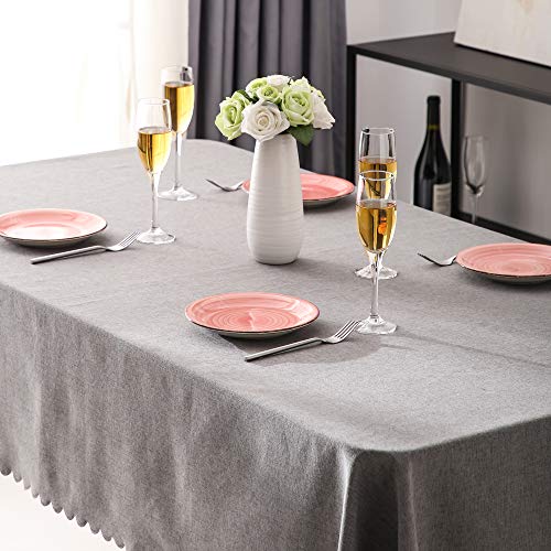 vancasso Serie Bella Juego de Platos 4pcs Gres Esmaltada Retro Servicio para Postre, Bobina Pintado a Mano, Rosa