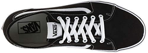 Vans Filmore Decon, Zapatillas para Hombre, Negro (Canvas) Black/White 187), 45
