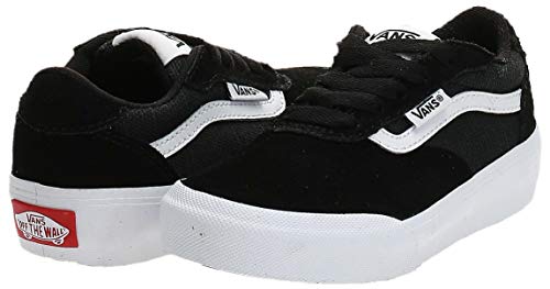 Vans Palomar, Sneaker Unisex niños, Negro ((Suede/Canvas) Black/White Iju), 35 EU