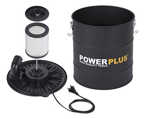 varo POWX300 Aspirador de cenizas, 1200 W, 240 V, Negro Amarillo, 20 Litros
