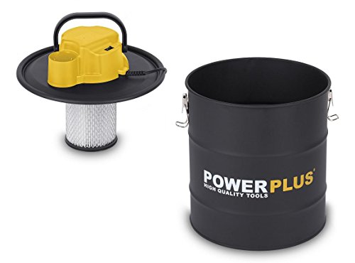 varo POWX300 Aspirador de cenizas, 1200 W, 240 V, Negro Amarillo, 20 Litros