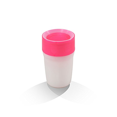 Vasito para bebé con luz (purpurina rosa), de LiteCup