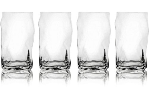 Vaso alto On the Rocks x4 24424
