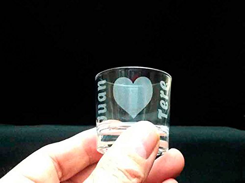 Vasos chupito 4cl personalizados como desee (6 unidades)