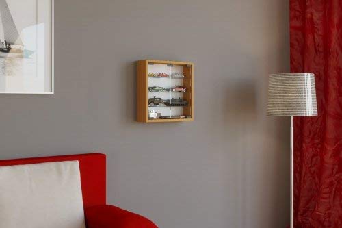VCM Mandosa S - Vitrina de Pared Mandosa S Vitrina colección de Cristal, Mueble decoración de Cristal