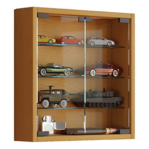 VCM Mandosa S - Vitrina de Pared Mandosa S Vitrina colección de Cristal, Mueble decoración de Cristal