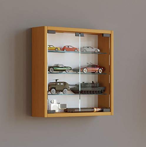 VCM Mandosa S - Vitrina de Pared Mandosa S Vitrina colección de Cristal, Mueble decoración de Cristal