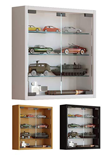 VCM Mandosa S - Vitrina de Pared Mandosa S Vitrina colección de Cristal, Mueble decoración de Cristal