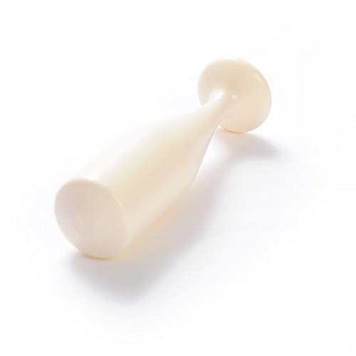 Vegan Milker Mortero de plástico, Color Blanco. Recambio by Chufamix (Funciona con Cualquier versión del invento). Plástico Libre de componentes tóxicos. Fabricado en Alicante.