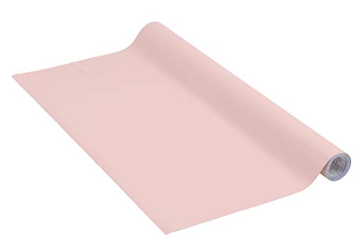 Venilia Puderrosa Adhesiva Uni Matt Polvo de Color Rosa Decorativa Lámina para Muebles Papel Pintado Autoadhesivo, sin ftalatos, 45 cm x 2 m, 54353, Vinilo