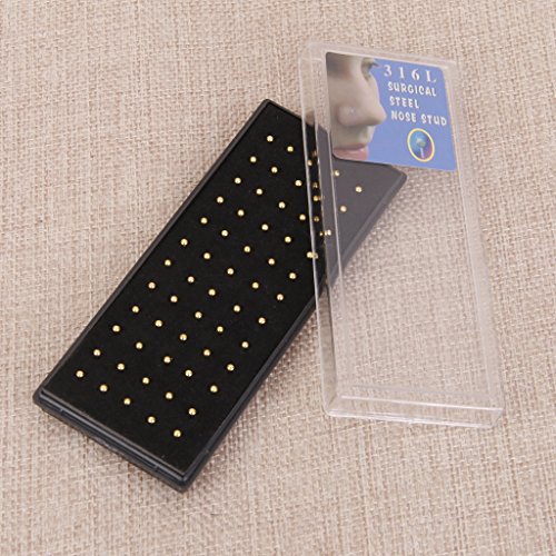 Venta Al por Mayor 120 Piezas De Bola De Plata Bola Bar Hueso Nariz Stud Anillos Piercing del Cuerpo