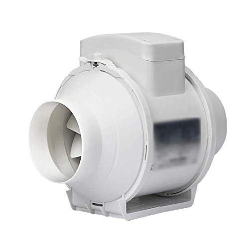 Ventilador de extracción Ventilador de conducto circular potente de 4 pulgadas Ventilador de extracción silencioso industrial Sistema de escape Tamaño del panel: 255 * 255 mm Altura: 215 mm Especifica