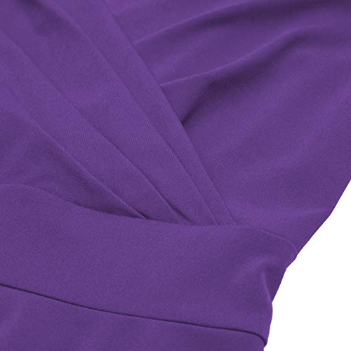 Vestido Vintage para Mujeres sin Mangas Cuello V de Fiesta Cóctel Rockabilly Clásico 3XL CL010698-6