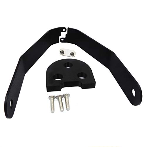 Vestigia® - Soporte de Aluminio para Guardabarros de Xiaomi M365 / Pro Scooter, Kits de Modificación, M365 Accesorios, Patinete Electrico, Accesorios Xiaomi Mijia M365 Pro (Negro)