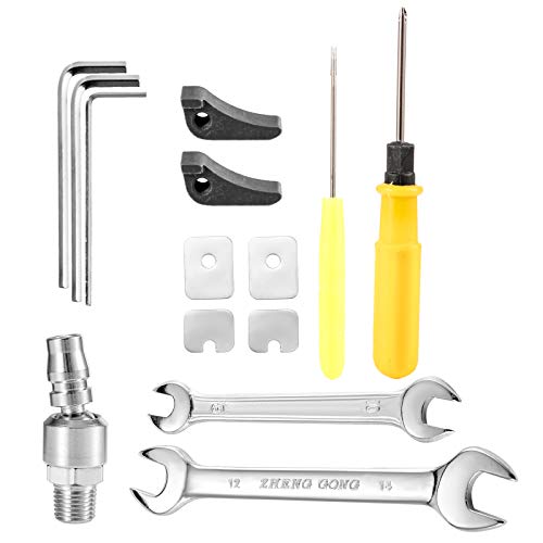 VEVOR Flejadora para Embalar 13mm-19 mm Herramienta Neumática de Flejado Máquina Empacadora de Paquetes Flejadora Manual
