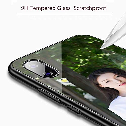 VGANA Personalizada Funda para Xiaomi mi Note 10, Placa Posterior de Vidrio con Foto y el Texto Que Quieras - Personalizar