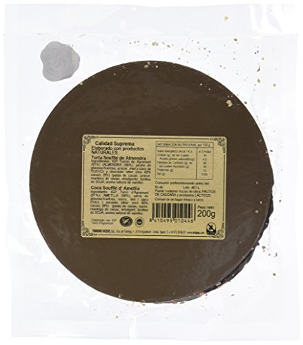 Vicens Torta Soufflé de Almendra Base Chocolate - 200 gr