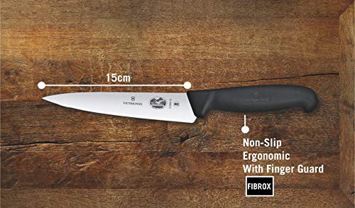 Victorinox 5.2063.20 Cuchillo, Acero Inoxidable, Negro