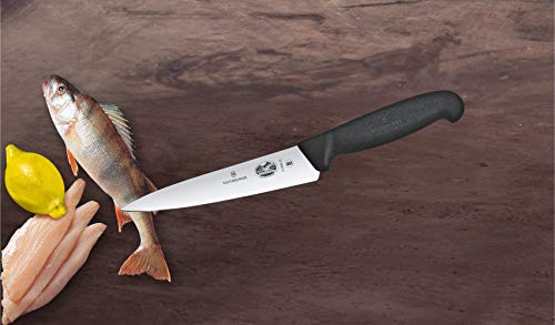 Victorinox 5.2063.20 Cuchillo, Acero Inoxidable, Negro