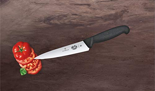 Victorinox 5.2063.20 Cuchillo, Acero Inoxidable, Negro