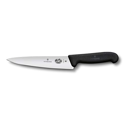 Victorinox Cuchillo, Acero Inoxidable, Negro, Mediano