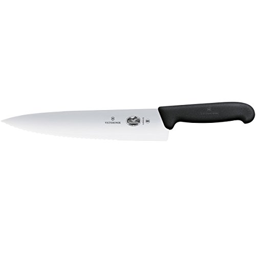 Victorinox Cuchillo, Acero Inoxidable, Negro, Medium