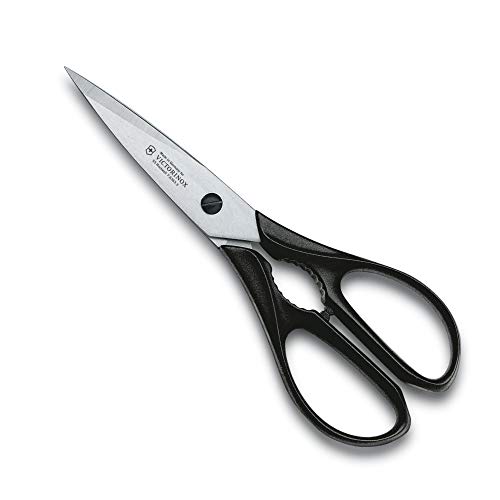 Victorinox Tijera, Acero Inoxidable, Negro, Medium