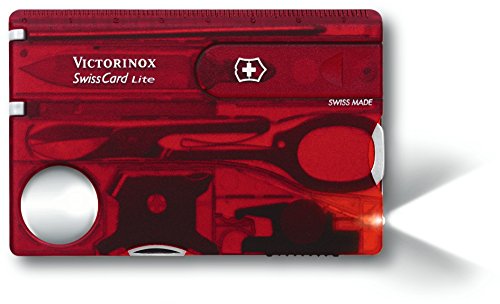 Victorinox V07300.TB1 Carta Svizzera Liteblister, Rojo, M