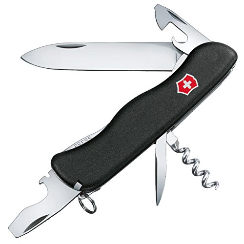 Victorinox V08353.3 Navaja Grande Picknicker, Negro, L