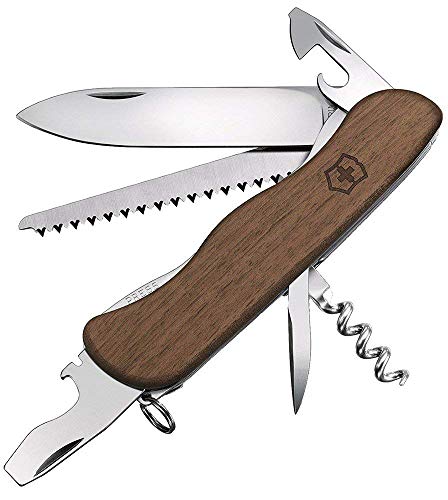 Victorinox V08361.63 Navaja Grande Forester Wood, Unisex, marrón, L