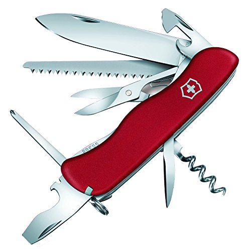 Victorinox V08513.B1 Navaja Grande Outrider Blister, Rojo, L