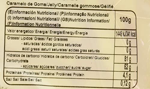Vidal Bananas Gigantes Azúcar Golosina - 1000 gr
