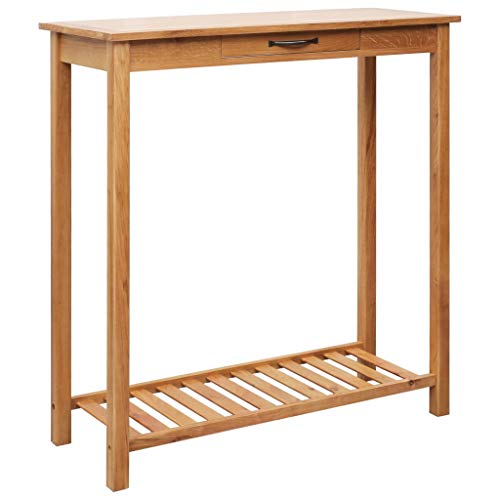 vidaXL Madera Roble Maciza Set Mesa y Sillas de Bar 3 Piezas Muebles Mobiliario Casa Hogar Conjunto Juego Salón Comedor Sala de Estar Asientos