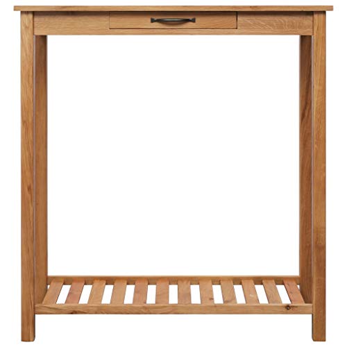 vidaXL Madera Roble Maciza Set Mesa y Sillas de Bar 3 Piezas Muebles Mobiliario Casa Hogar Conjunto Juego Salón Comedor Sala de Estar Asientos