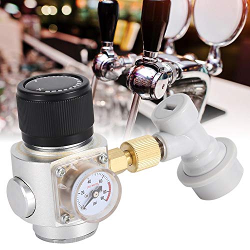 VIFERR Regulador de Barril - Regulador de Cerveza de Barril Reductor de Presión de CO2