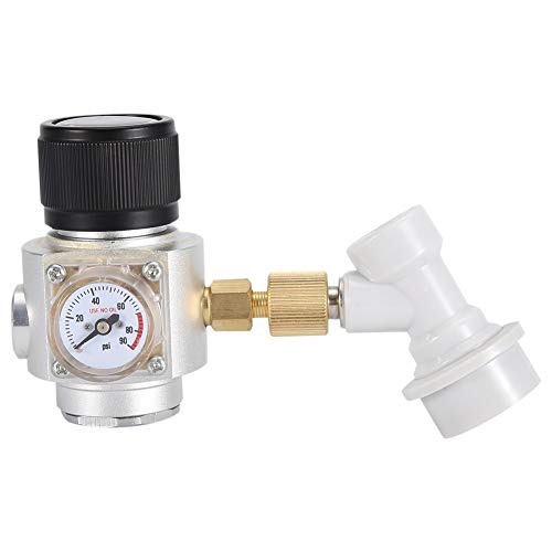 VIFERR Regulador de Barril - Regulador de Cerveza de Barril Reductor de Presión de CO2