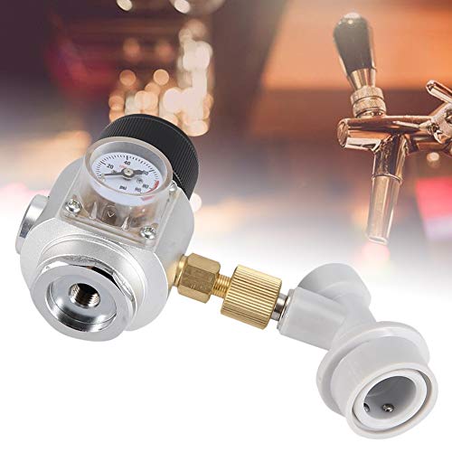 VIFERR Regulador de Barril - Regulador de Cerveza de Barril Reductor de Presión de CO2