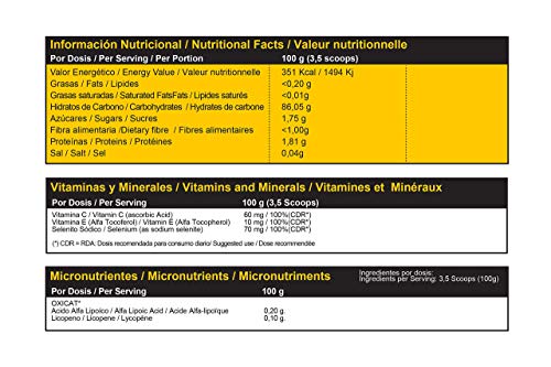 Viggro 4 Lbs Neutro - Almidón Modificado de Alto Peso Molecular que Ayuda a Mejorar el Rendimiento y la Recuperación