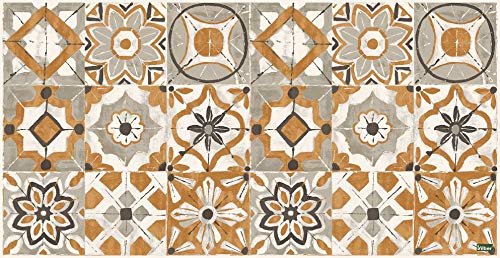 Vilber Gran Chef Kollar Alfombra, Vinilo y PVC, NARANJA, 40 x 78 cm