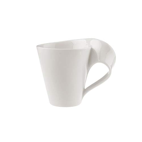 Villeroy & Boch NewWave Taza de café, Porcelana, Blanco, 300 ml