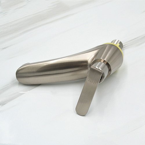 Vinteen Alemania grifo de grifo con canilla de acero inoxidable para lavamanos 304 grifo de lavamanos con asiento de grifo para agua fría grifo de agua a prueba de explosiones